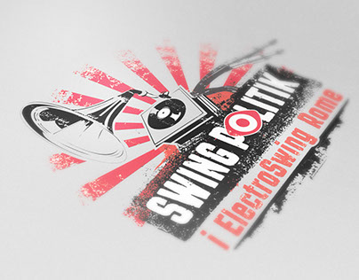 SWING POLITIK - Logo per rassegna eventi I Electroswing