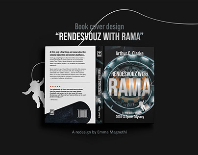 Rendesvouz with Rama - Book cover redesign