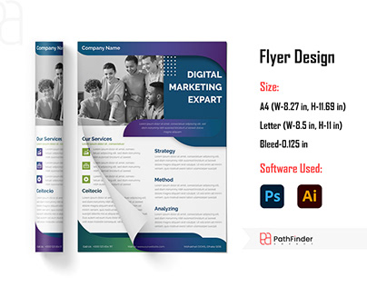 Digital Marketing Flyer Design