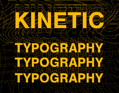 Project thumbnail - typography in motion