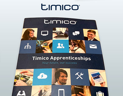 Timico: Apprenticeships Brochure Design