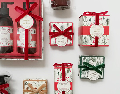 Merry & Bright Christmas Collection Packaging