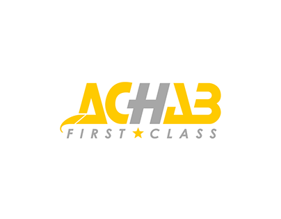 Achab First Class logo design
