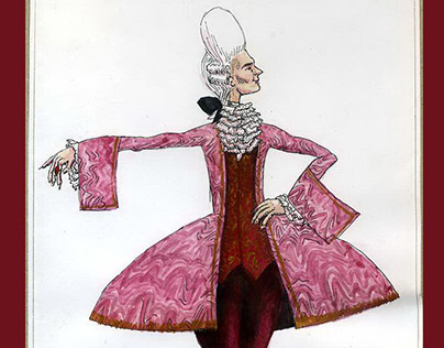 Costumes for the performance "The Marriage of Figaro"