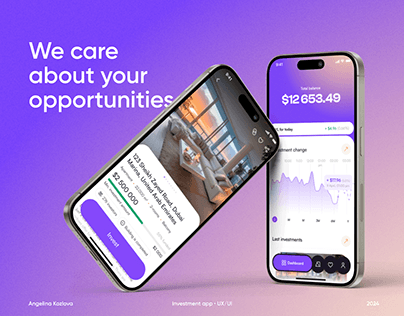 Investment Mobile App | UX/UI