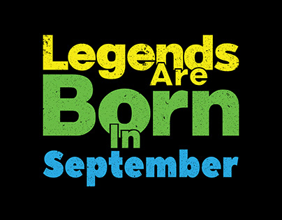 Legends are born in september