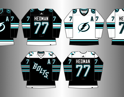 Tampa Bay Lightning Uniform Set Concept