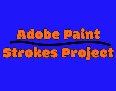Adobe Paint Strokes Project