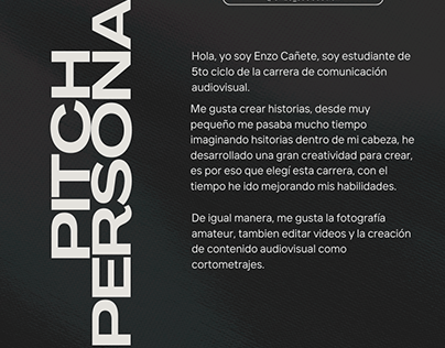 Pitch Personal