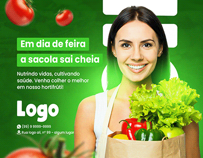 Social Media | Supermercado - Hortifruti