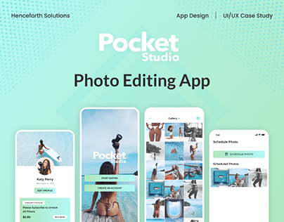 Pocket Studio App || UI UX Case Study Design