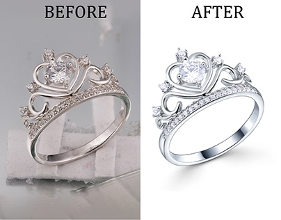 High End Jewelry retouching Service