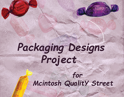 PACKAGING DESIGNS for" mcintosh quality street"