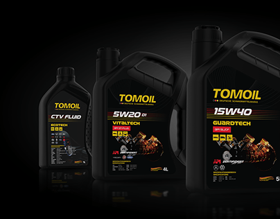 Tomoil - packaging design