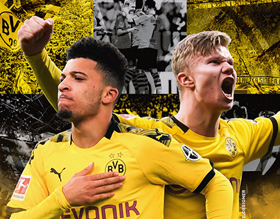 Design Esportivo - Borussia Dortmund: Sancho e Haaland