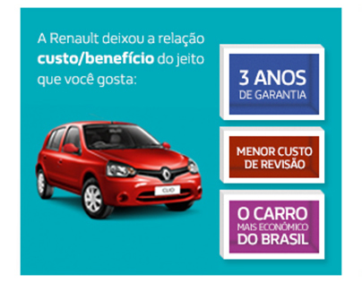 Renault Clio - Campaign banners (Neogama)