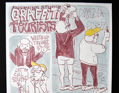 Graffiti Tourists - Comic