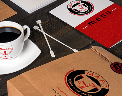 "Mapo Coffee and More" Brand Identity