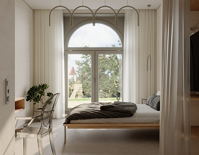 Lisbon Villa. Master bedroom
