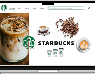 Starbuck Home Page Redesign