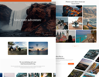 Oremi Travel Agency Website Design