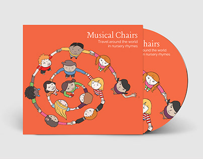 MUSICAL CHAIRS - CD ALBUM COVER DESIGN