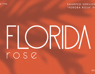 Florida Rose - Modern Font Family