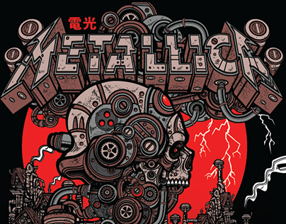 Metallica Tour Poster 2018