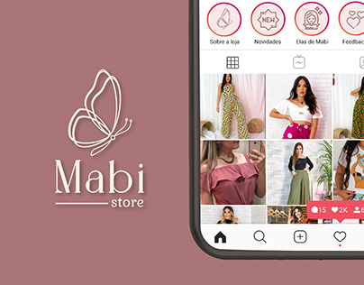 Mabi Store - Identidade Visual | Loja Virtual