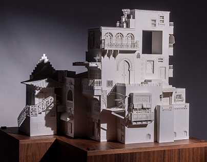Where we all Meet - Handcrafted Paper Sculpture