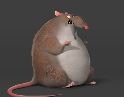 3 Rats Character Concept