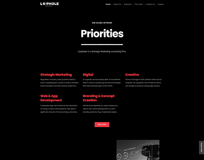 Loophole - Website Project