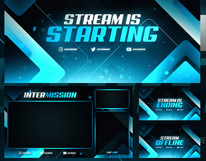 Free Twitch Overlay Projects | Photos, videos, logos, illustrations and  branding on Behance