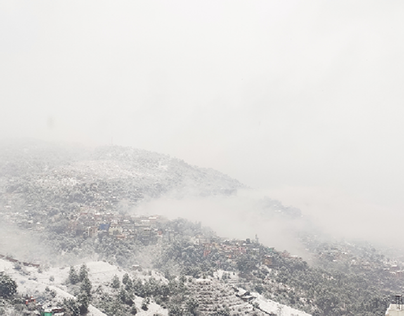 Snowfall in Solan Himachal Pradesh