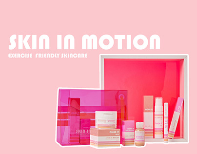 SKIN IN MOTION| Label and packaging design