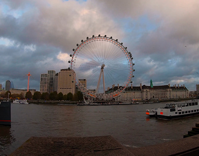 The London Eye - A Golden Hour Timelapse