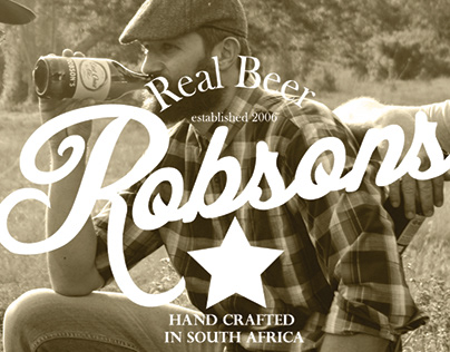 Robsons Real Beer Labels