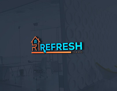 ri remodeling company logo design