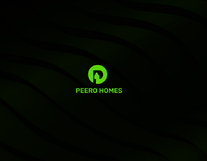 Brand and visual identity design for Peero Homes