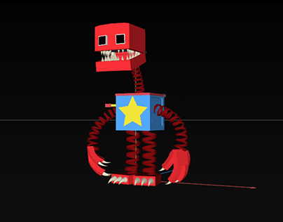 Boxy Boo - Minecraft Poppy Playtime Model