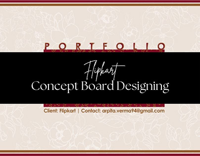 Client:Flipkart Project: Design concept boards.