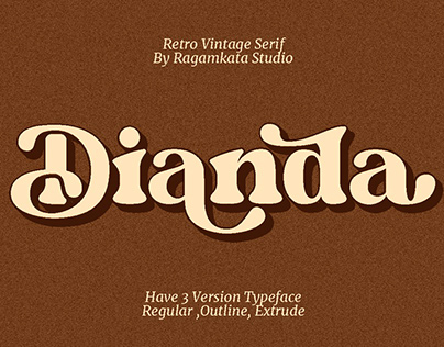 Dianda - Retro Serif Typeface