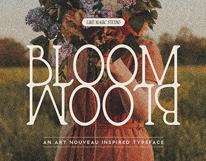 Project thumbnail - Bloom - An Art Nouveau Serif