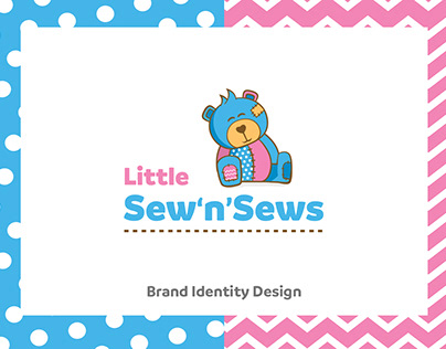 Little Sew'n'Sews Brand Identity Design