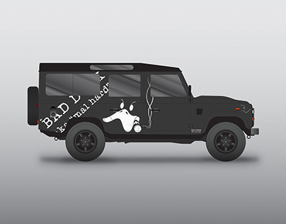 land rover livery graphics concept