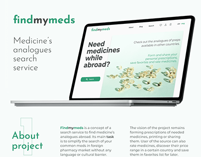 findmymeds - Medicine's analogues search service