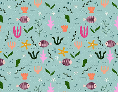 Sea Life Pattern Collection