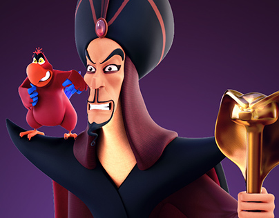 Jafar and Iago, Disney's Aladdin