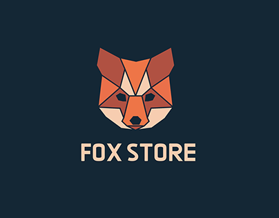 fox store logo and brand identity