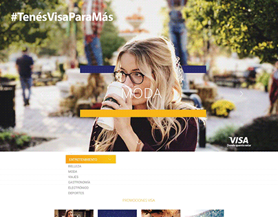 VISA - Para más / Landing Page